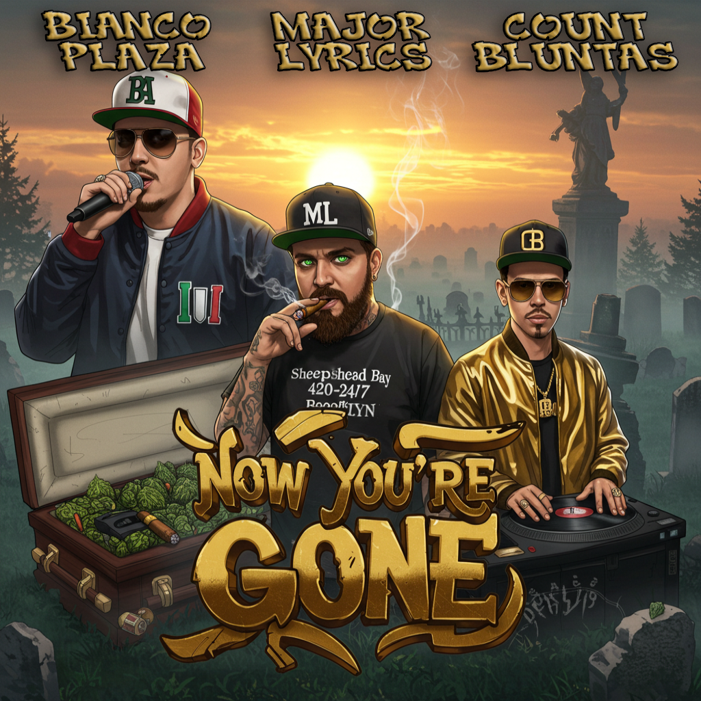 Read more about the article “Now You’re Gone” single by Count Bluntas ft. Bianco Plaza & Major Lyrics drops 11/28/2025